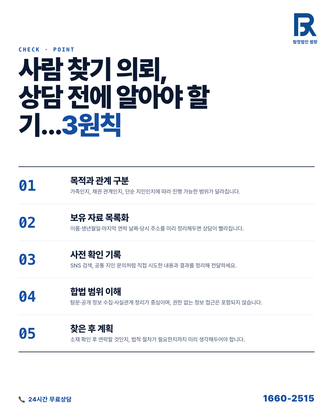 오랫동안 연락 끊긴 지인, 찾기 전에 먼저 알아야 할 절차와 준비 자료