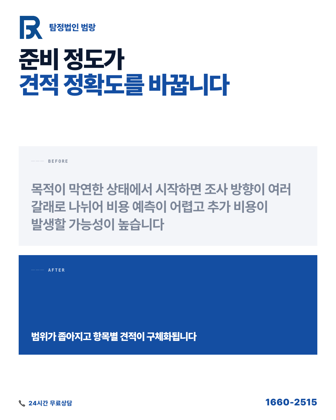 탐정 조사 비용, 항목별로 어떻게 나뉘고 왜 달라지는가? by 청주탐정 범랑