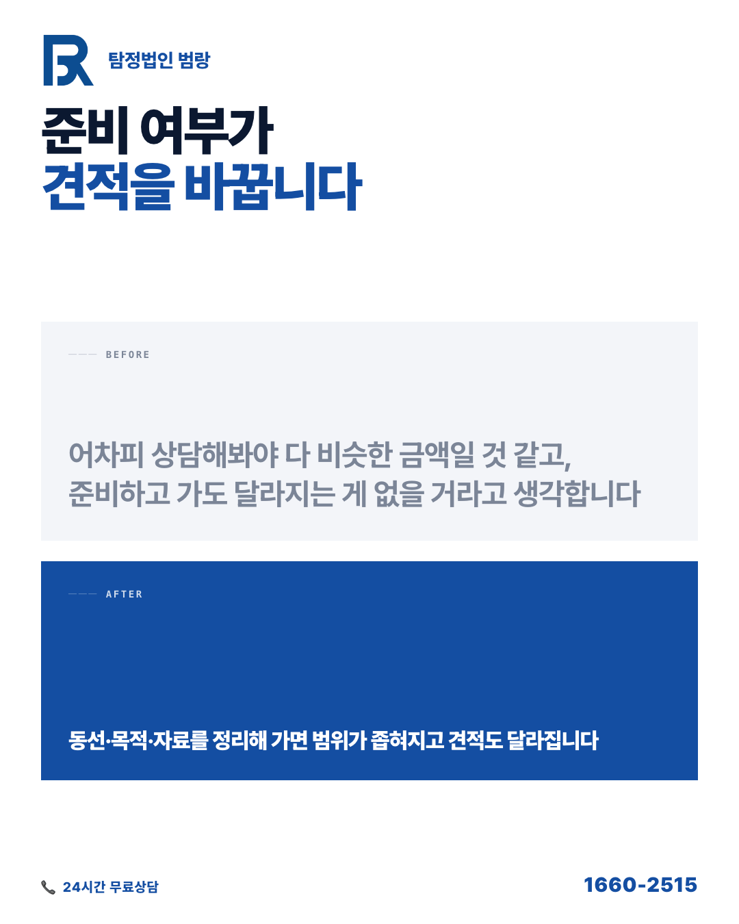 외도 탐정 의뢰 비용, 왜 같은 상황인데 견적이 두 배씩 차이 날까? by 청주탐정 범랑