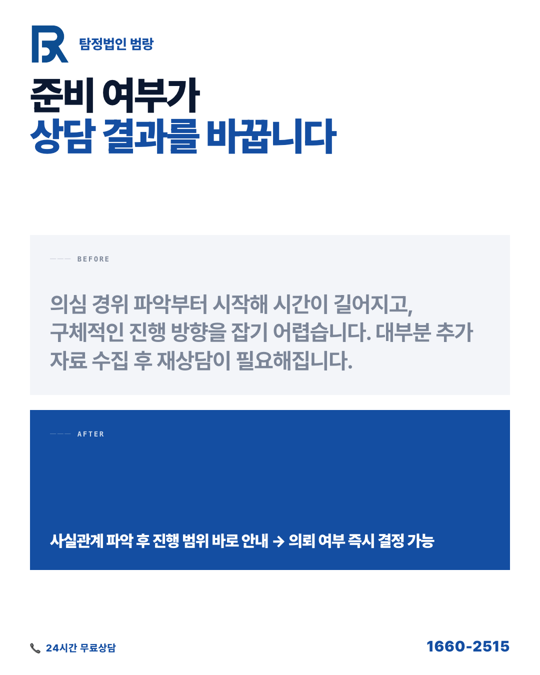 탐정 상담 전에 뭘 먼저 정리해야 할까? 외도 의심 초기 대응 순서와 합법 준비 가이드 by 창원탐정 범랑