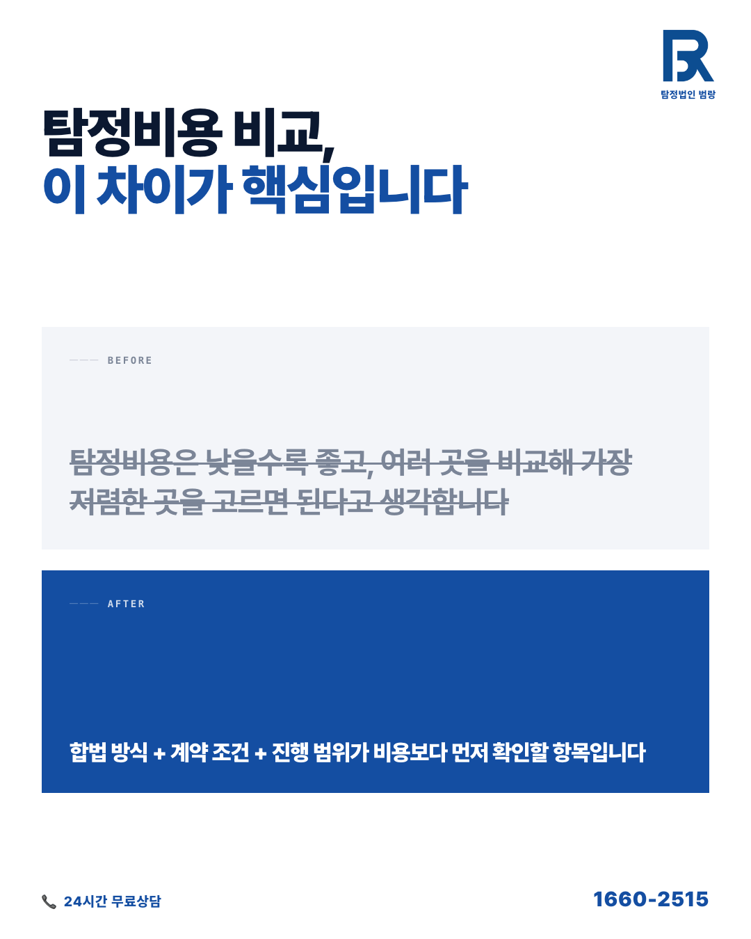 탐정비용, 견적 전에 알아야 할 기준과 추가 비용이 생기는 이유 by 안양탐정 범랑